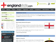 Tablet Screenshot of englandstats.com